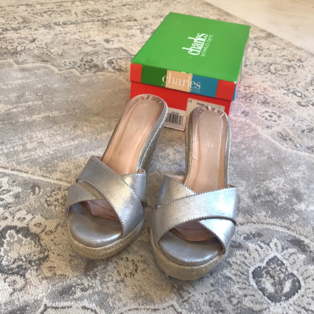 Silver espadrilles - Picture 2 of 6